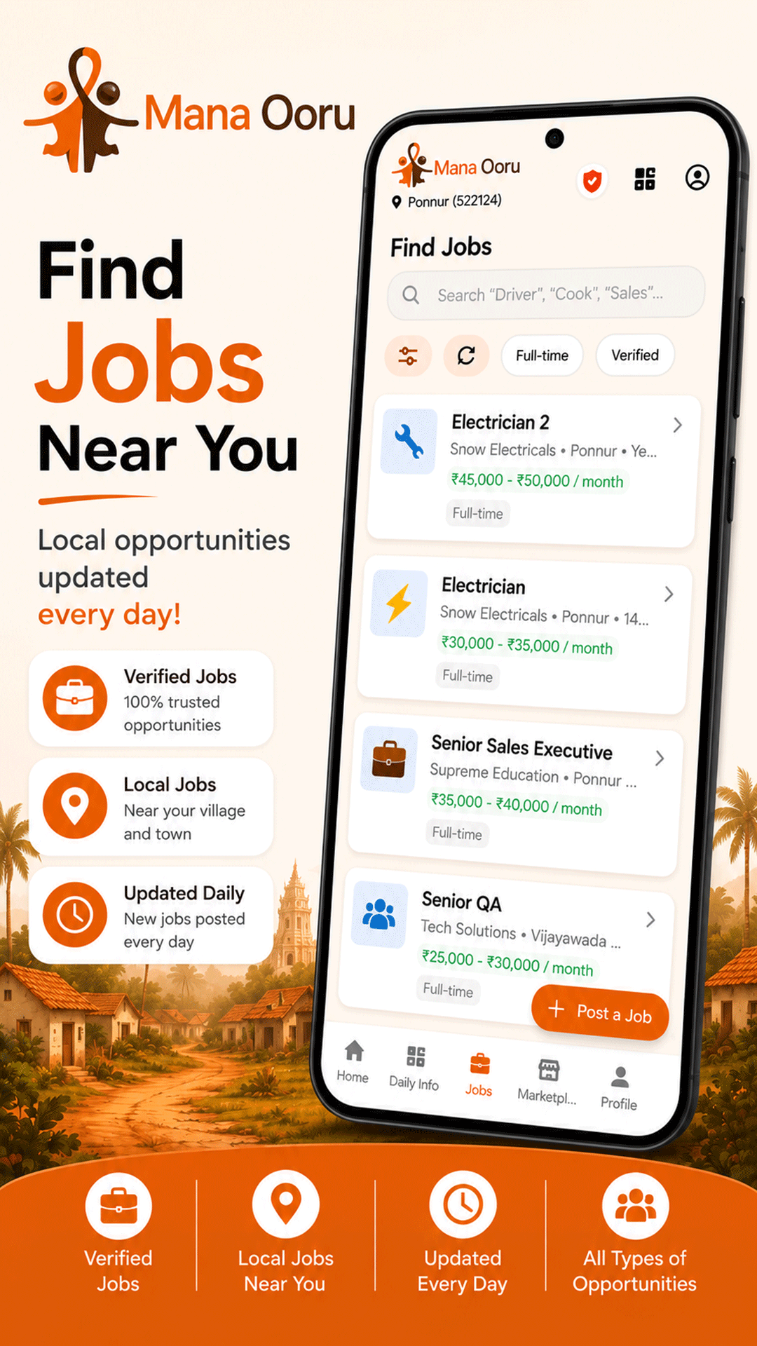 Mana Ooru app screen 4